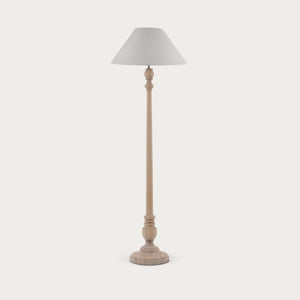 Neptune Floor Lamps Highgate Floor Lamp, Seasoned Oak