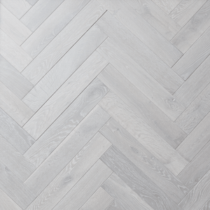 Neptune Wall & Floor Covering Chalked / Herringbone Savernake Oak Engineered Flooring